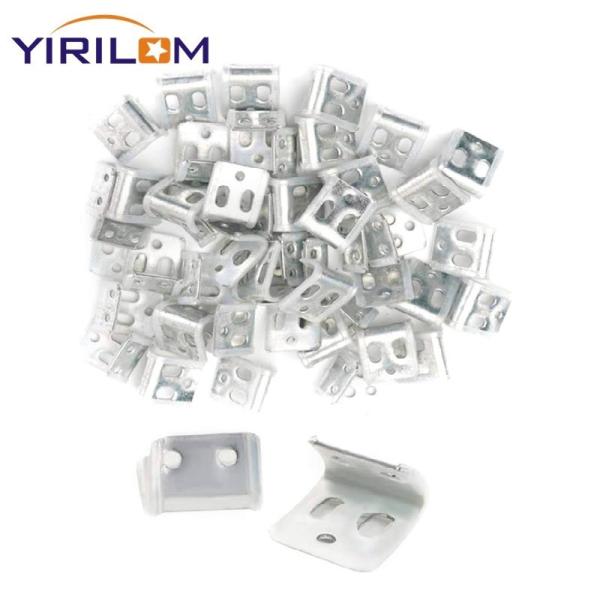 Furniture Accessories Zigzag Spring Sofa Metal Clips 4 Holes Spring Clips