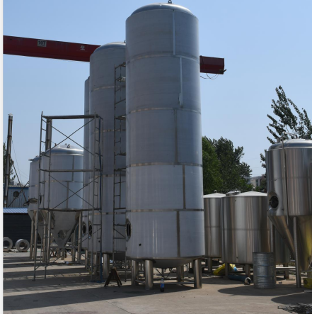 Танк пива однослойного хранения ликера качества еды яркий