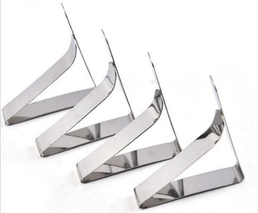 Kitchen Tools Gadgets  Adjustable 5cm Stainless Steel 18/8 Table Cover Clamp