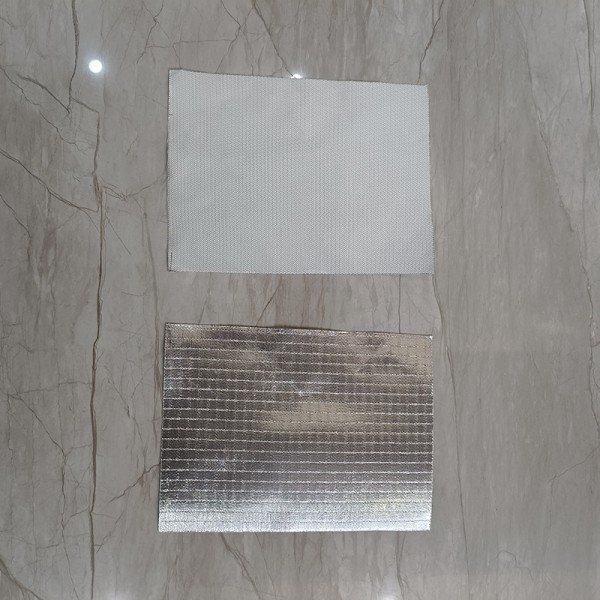 High Strength Aluminum Foil Coated Fiberglass Cloth Fireproof Waterproof Alkali Free