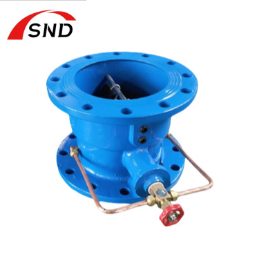 Válvula de retención de mariposa de hierro fundido con bridas, presión de 150LB-2500LB