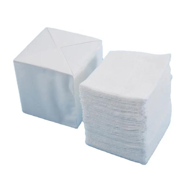 Multi-Purpose Sterile Square Gauze Pads for Wound Care and Dressing, Soft and Absorbent