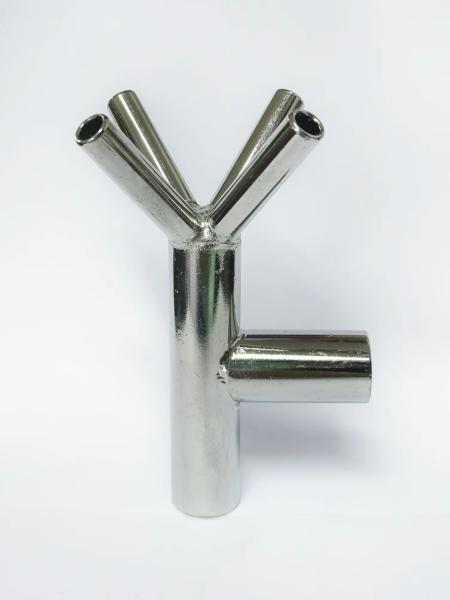 Stainless Steel Cip Tees Milk Machine Spare Parts Customized