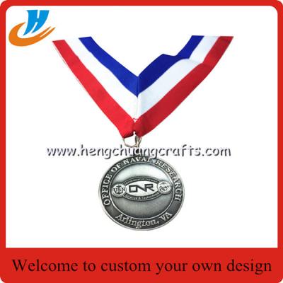 Custom office of naval research medal,Naval metal medal with ribbon