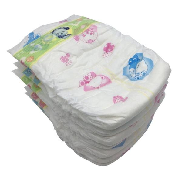 Second Grade Disposable Pampers B Grade Baby Diapers Clothlike Backsheet Haiti Market