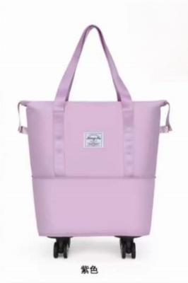 New Arrival Outdoor Customized Logo Large Capacity Waterproof Fashion Weekender Duffel Bag With 4 Wheels