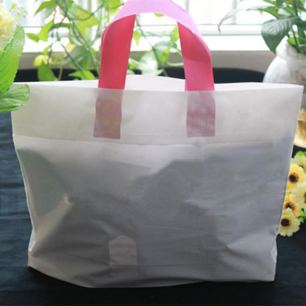 Retail Shopping Bag for Kids Customized Print Disposable Plastic Gift Bag with Handle Easy to Carry