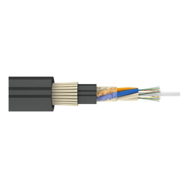 Cable à fibre optique extérieure de haute qualité GYFTY63+73 Cable optique 48 noyaux câbles à double enveloppe