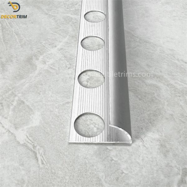 Metal Trim For Wood Marble Corner Trim Tile Trim 8mm Chrome ODM