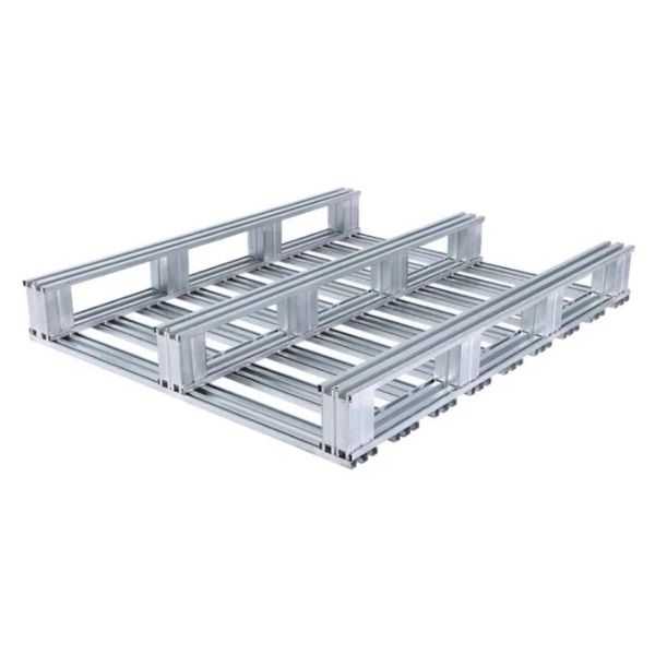 B38 Heavy Duty Stackable Galvanized Steel Pallet Bulk Steel Pallets Industrial Steel Pallet