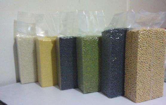 Семи автоматическая машина упаковки риса для бортовой сумки запечатывания 2 и сумки кирпича