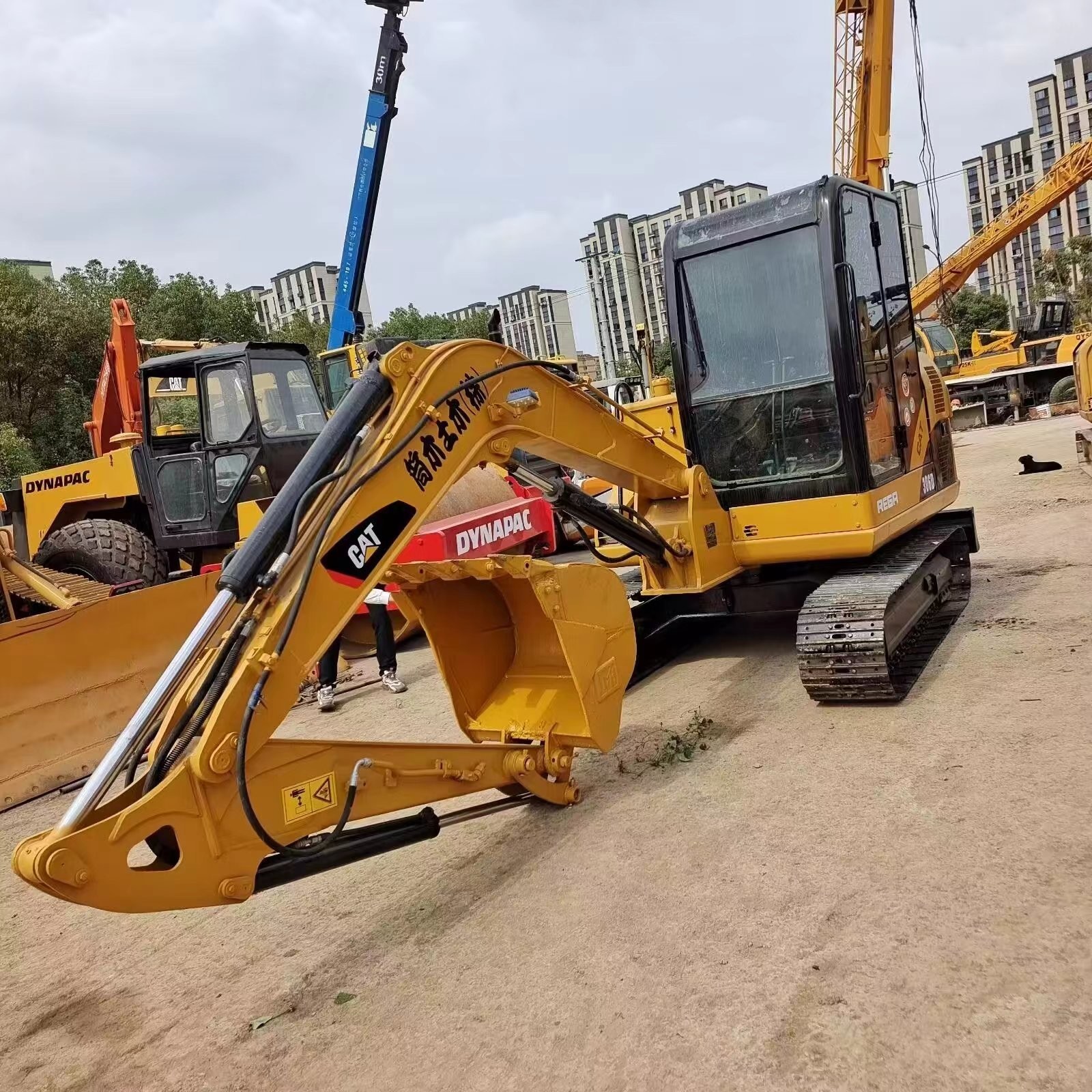 2.5 Ton Cat 306d Mini Excavator with Strong Power and High Hydraulic Stability