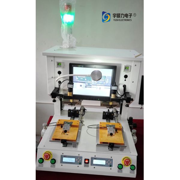 Double Worktable Pulse Bonding Hot bar Soldering Machine for FPC/LCD