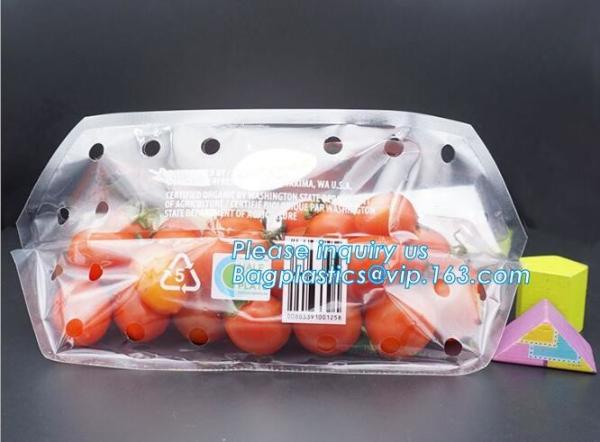 Stand Up Roasted Chicken Packaging Bags With Zip Top hot roast, rotisserie chicken bag, microwaveable bag, slide plastic