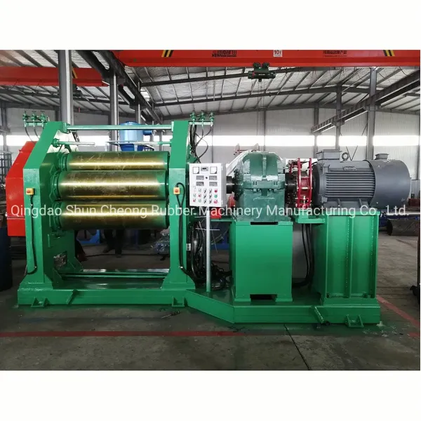 Automatic Grade Three Rollers Rubber Calender