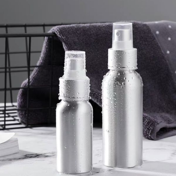 Предотвратите цвет шеи бутылки 50ml 35*85mm утечки серебряный алюминиевый 24mm подгонянный