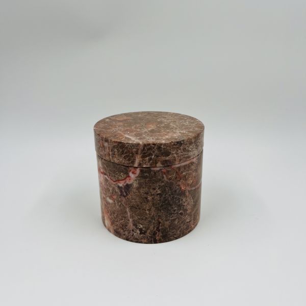 Набор для ванной из коричневого мрамора, круглый, из мрамора, для подачи мыла для рук, аксессуары для ванной столешницы