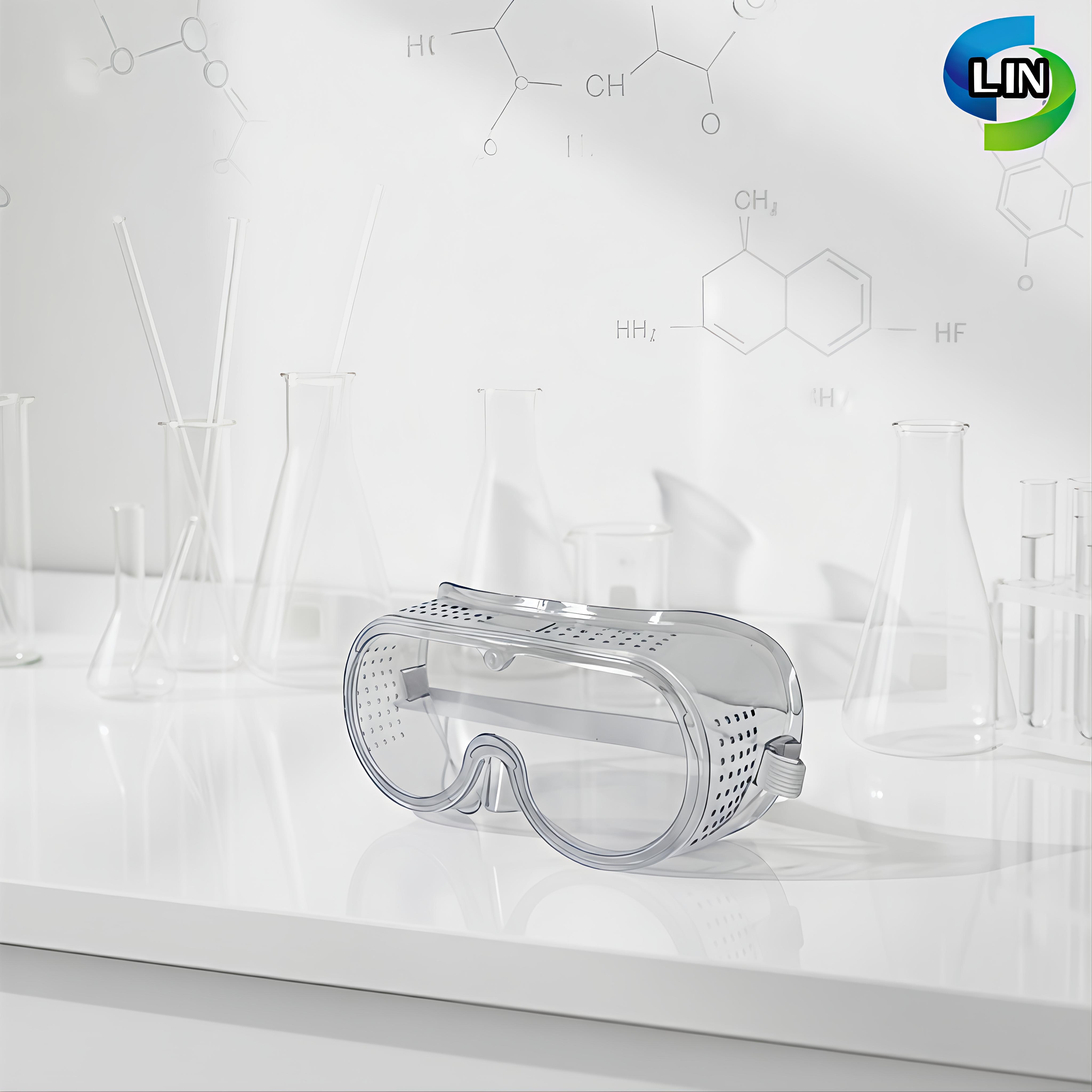Medical Protective Goggles with Anti-fog Coating, Full Wrap-around Frame and PVC