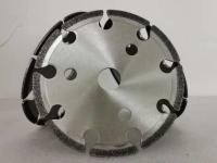 5 polegadas galvanizaram o disco das rodas de moedura B251 do CBN Grit Size Cbn Grinder Cutting