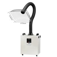 Beauty Salon Fume Extractor Laser Smoke Filter Machine With 410mm Acrylic Square Cover