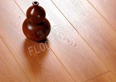 Thickness 12mm HDF Laminate Wood Flooring AC4 E1 Density 840 EIR V Groove Crystal