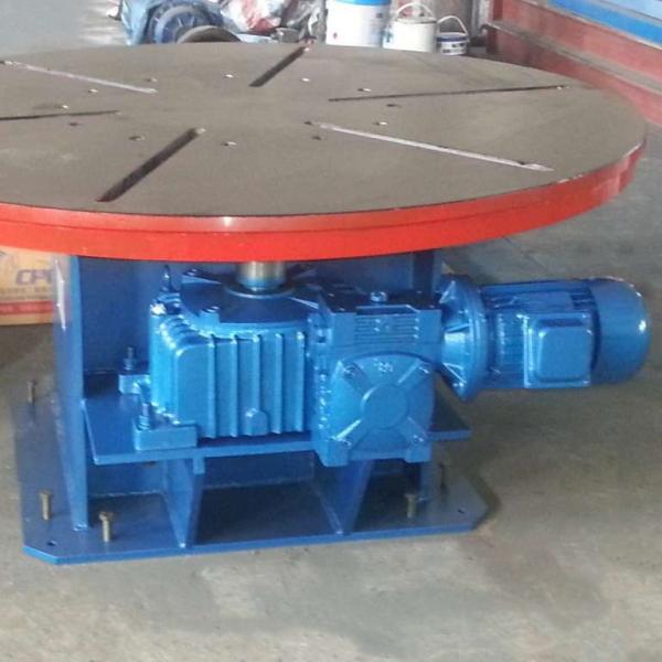 30ton Rotary Welding Turntable Horizontal For Pipe Boiler Freezing Equipment