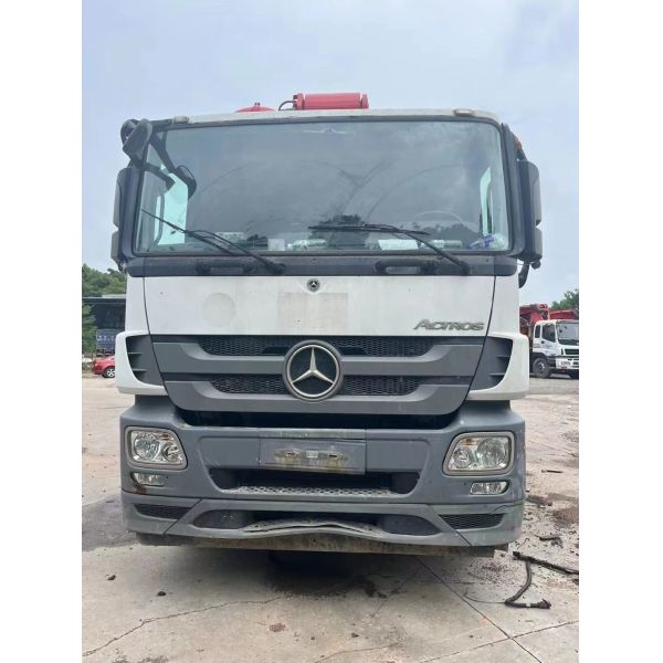 2019 SA Ny 62m Used Concrete Pump Truck for Construction on Mercedes Benz Boom Pump