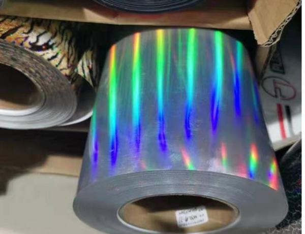 OEM Design Heat Imprint Foil , Thermo Film Heat Transfer Vinyl Roll