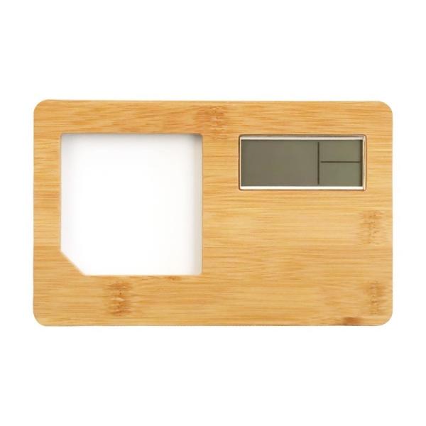 DIY Blank Sublimation Wooden Digital Clock Photo Frame For Sublimation Printing