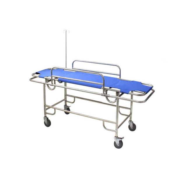 Stainless Steel Emergency Stretcher Cart Hospital Patient Transfer Stretcher Trolley (ALS-ST001)