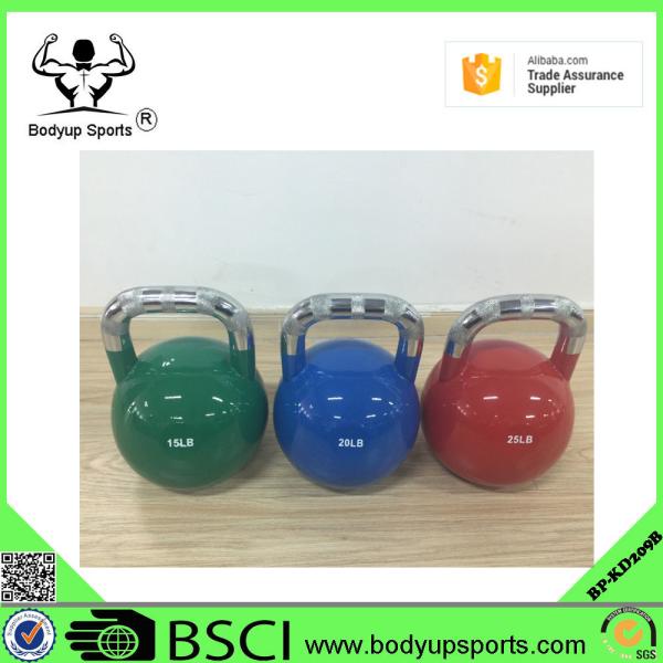 Steel Kettle Gym Equipment , 36 Kg Kettlebell For Sports Competition