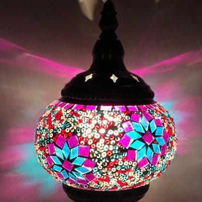 Mediterranean style Art Deco handmade Turkish Mosaic Pendant Lamp(WH-DC-18)
