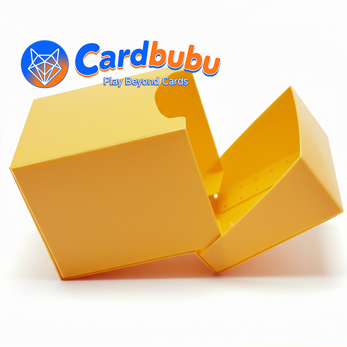 Custom PP Plastic Flip Card Box  Durable Secure and Eco-Friendly deck card boxes