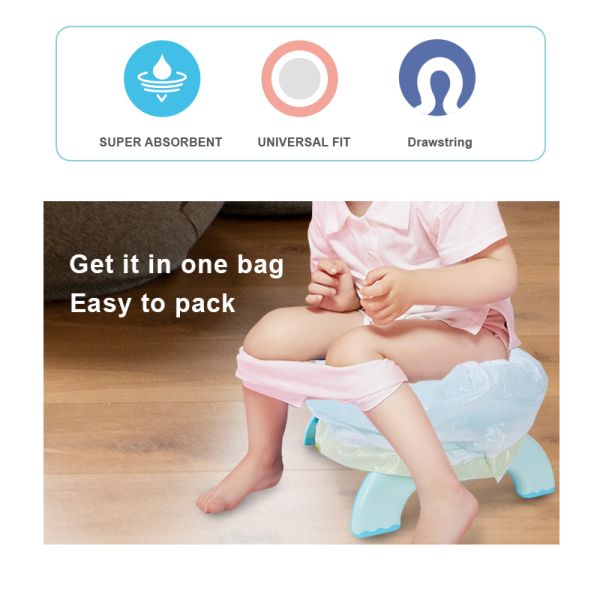 Пластиковые небольшие сумки Refill для малыша, сумки всеобщего перемещения небольшие приспосабливать большинств стулья