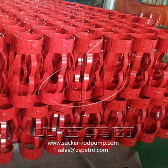 API 5CT Steel Casing Spring Centralizer For Oil Drilling Tool
