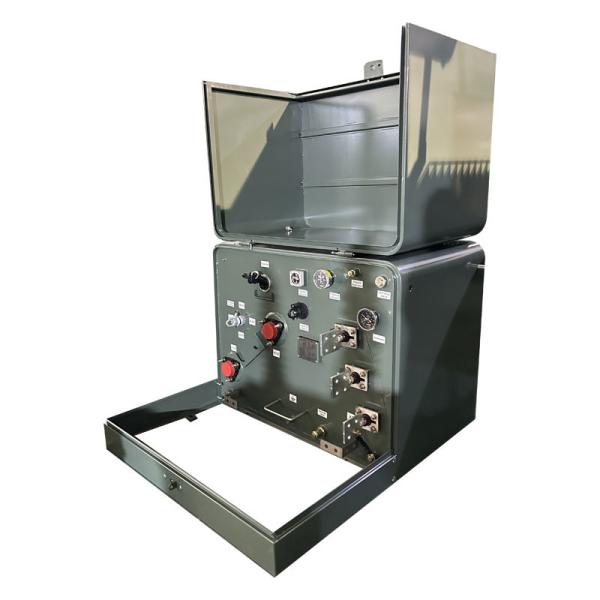 167 Kva Single Phase Pad Mounted Power Distribution Transformer IEEE ANSI Standard 34.5KV To 240/120V