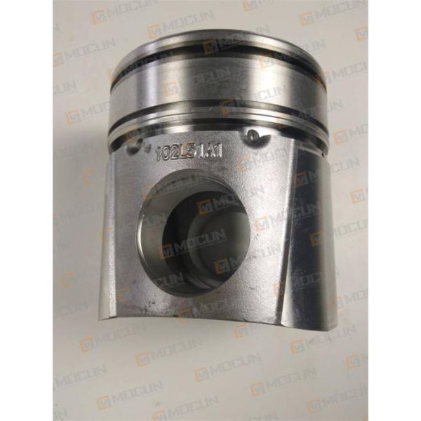 Custom Forged Steel Pistons , Vehicle Piston  Car Engine For Komatsu PC200-7 OEM 6738-31-2110