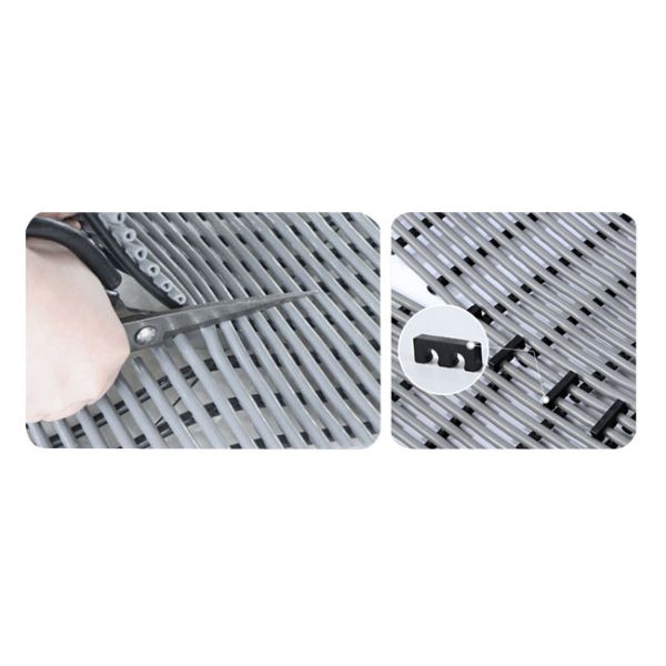 Пластмасса PVC винила усталости босоногого трубчатого анти- полового коврика безопасности выскальзывания анти-