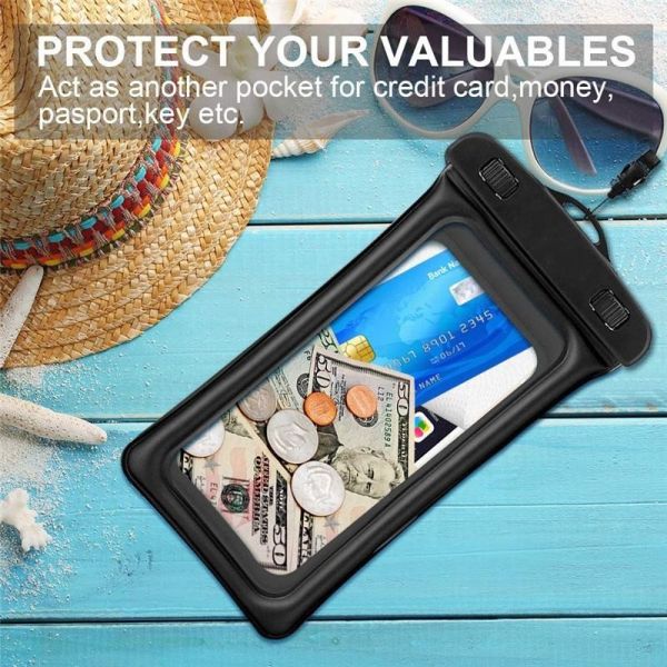 Floatable Waterproof Cell Phone Pouch Cases Dry Cover Underwater Phone Bag
