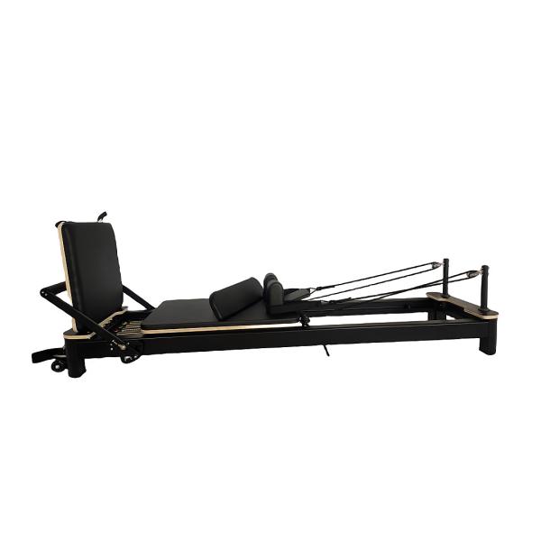 Gericon G-PR005  commerical use black aluminium pilates reformer for Fitness