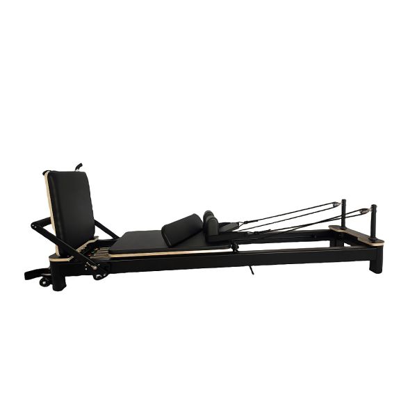 Gericon G-PR005 commerical use black aluminium pilates reformer for Fitness