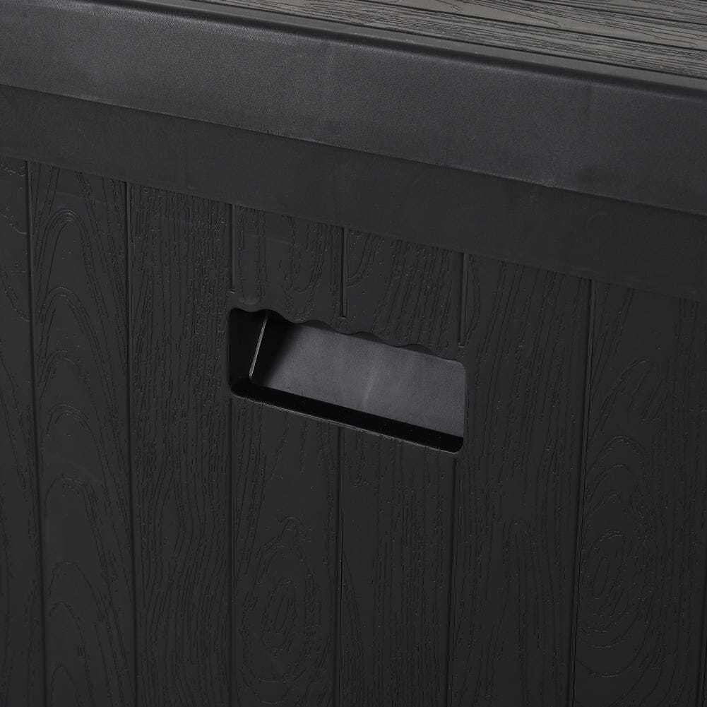 Weather Resistant Outdoor Storage Box for Garden Load ＞10kg W 56 x L 125 x H 61.5 cm