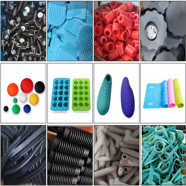 Eco Friendly Silicone Rubber Moulding Parts Custom Shapes 20-90 Shore Hardness