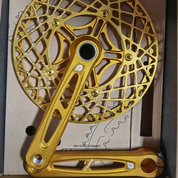 53T 56T 58T Дорожные велосипеды Алюминиевый сплав CNC Litepro Plus Велосипедный коленчик 130 мм BCD