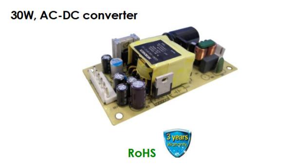 30W AC DC Open Frame Switching Power Supply with three Outputs