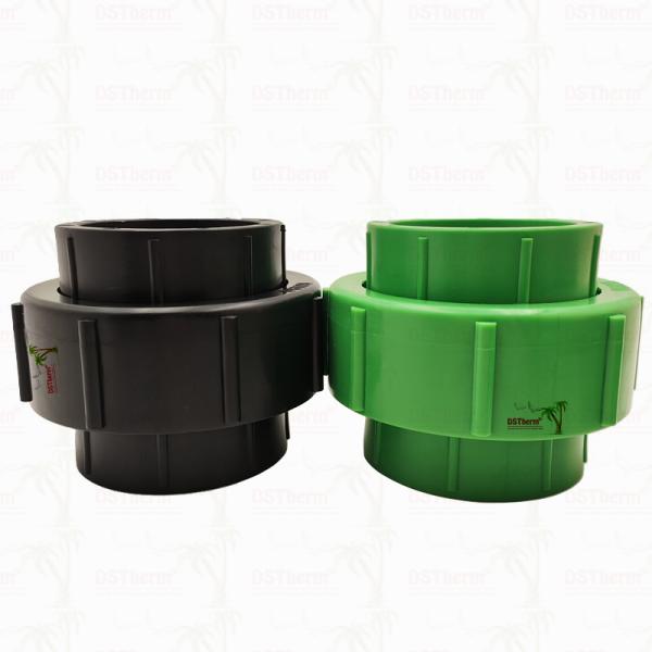 Ppr Green Plastic Union For Piping System Customizable Chemical Resistance