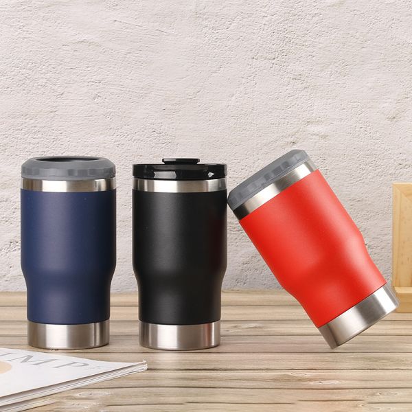 Metal Can Cooler Blank Sublimation 4 in 1 Drink Holder for Sublimation Printing