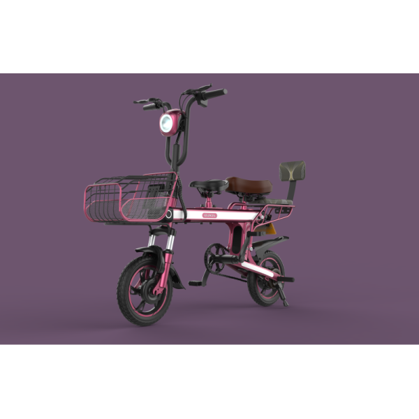 350 Watt Lightweight Electric Bicycle 7.8AH Battery High Carbon Steel Multifunctional