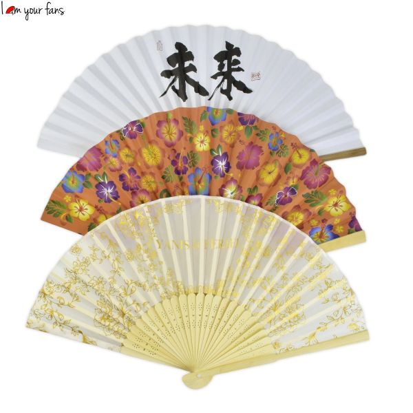 New Arrival Advertising Souvenir Bamboo Folding Hand Fans for Business Gifts, Home Decor