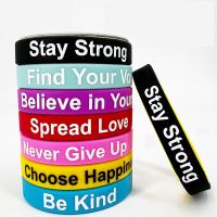 Pulseiras de silicone impermeáveis, pulseiras de silicone coloridas